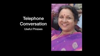 Telephone Conversation Useful Phrases