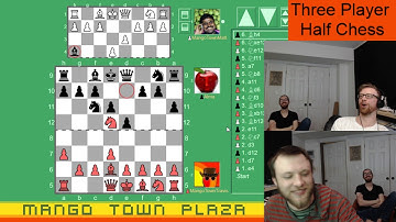 Three Player Half Chess - Chess Variants Ep. 220