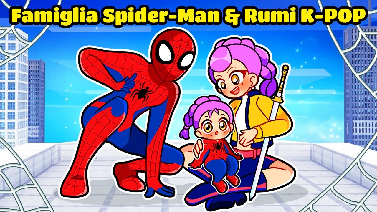 Spider Rumi La FAMIGLIA di SPIDER-MAN e RUMI K-POP Su Minecraft! - YouTube