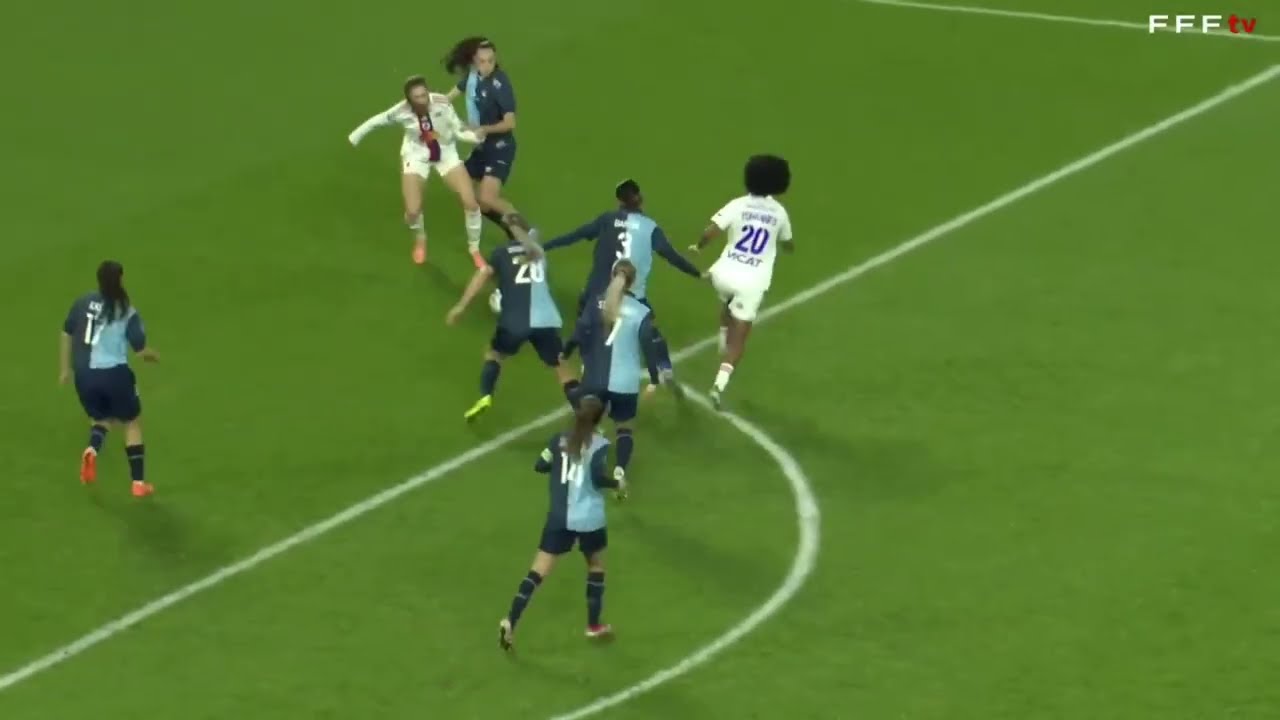 Lily Yohannes OL Lyonnes vs La Havre - December 13, 2025