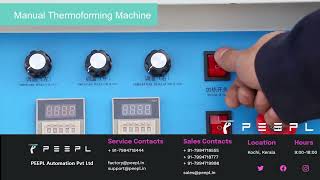 Manual Thermoforming Machine - Manual Blister Forming Machine