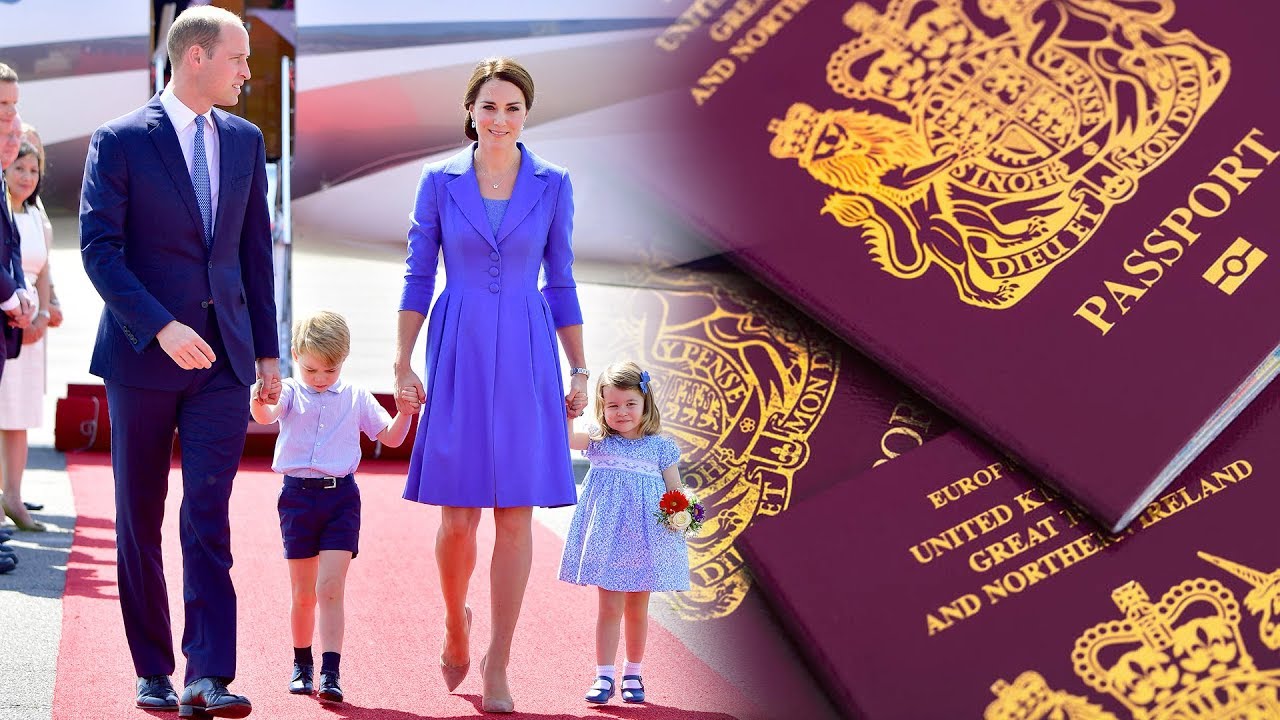 Do Kate and William need Visas to travel abroad?