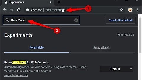 How To Enable Force Dark Mode In Chrome| Hidden Settings| 2020