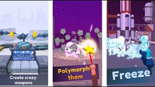 Crazy Gun Inventor Gameplay | Mobile screenshot 2