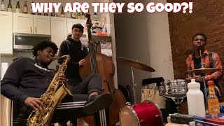 New Jazz Underground performing &quot;Oleo&quot; by Sonny Rollins (Drummer Reaction)