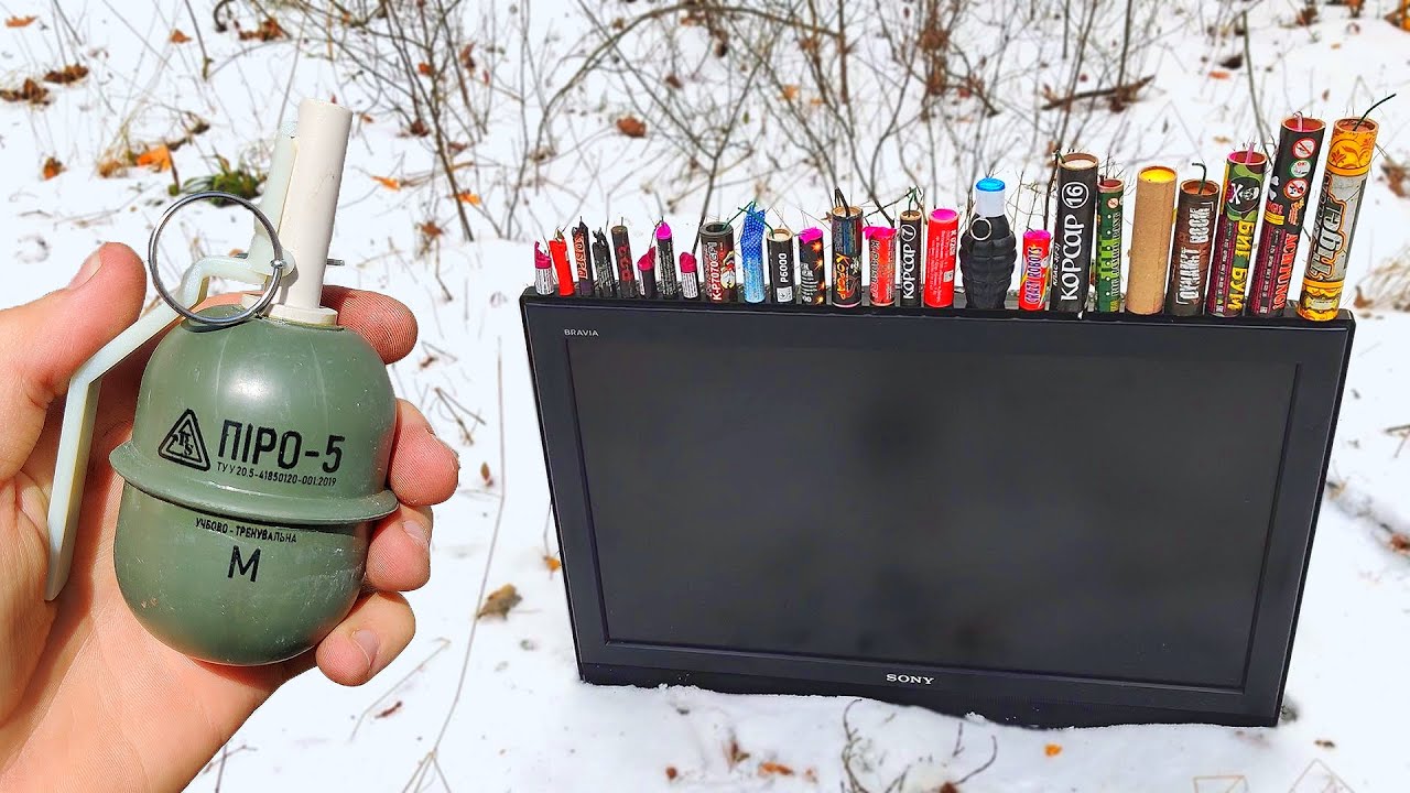 ✅🔥МОЩНАЯ ПЕТАРДА vs ТЕЛЕВИЗОР📺ТОП ПЕТАРД + СТАРЫЙ ТЕЛЕК💥ВЗОРВАЛ КОРСАР 16 в SONY💣BIG FIRECRACKER