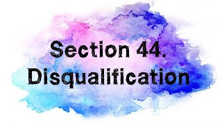 Section 44 of the Australian Constitution