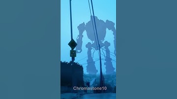 Giant robot in Chicago