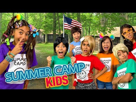 Types Of Kids Summer Camp - Comedy Funny Skits Gem Sisters