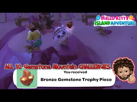 Hello Kitty Island Adventure - ALL 10 Gemstone Mountain CHALLENGES