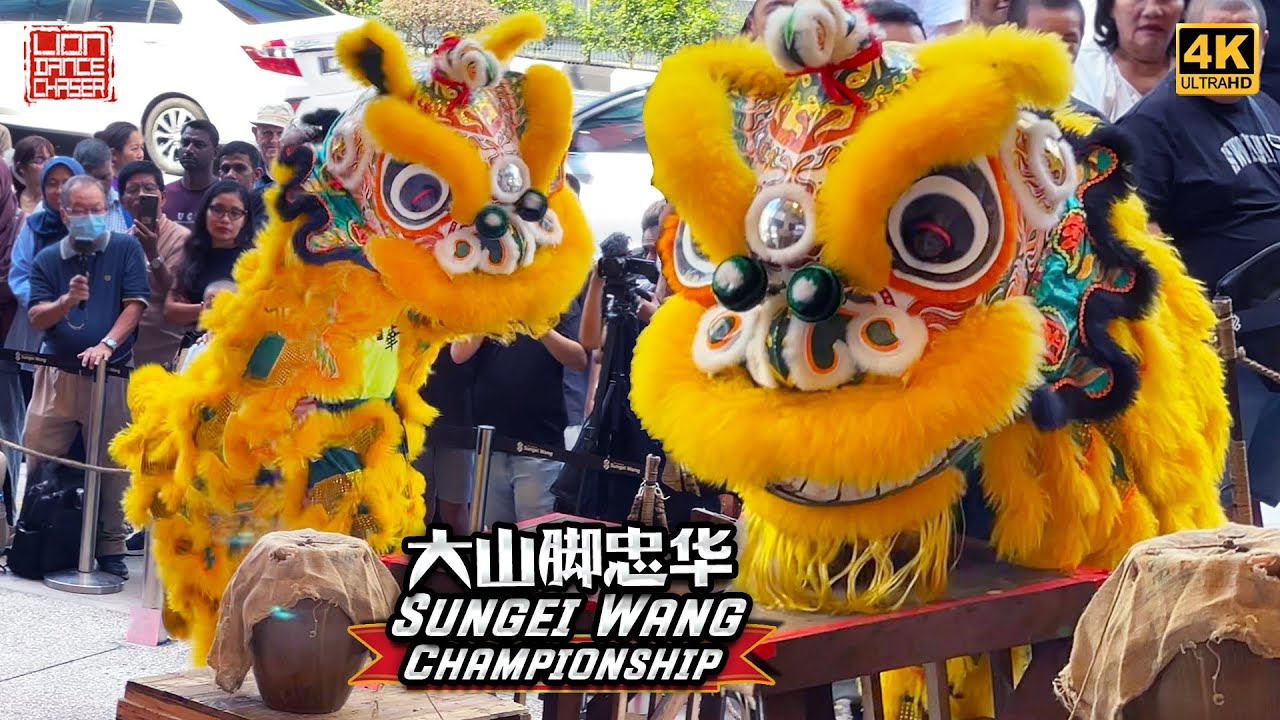 Penang Jong Hwa 槟城大山脚忠华 - 3rd Sungei Wang Plaza Lion Dance Competition 第三届金河广场全国传统舞狮比赛
