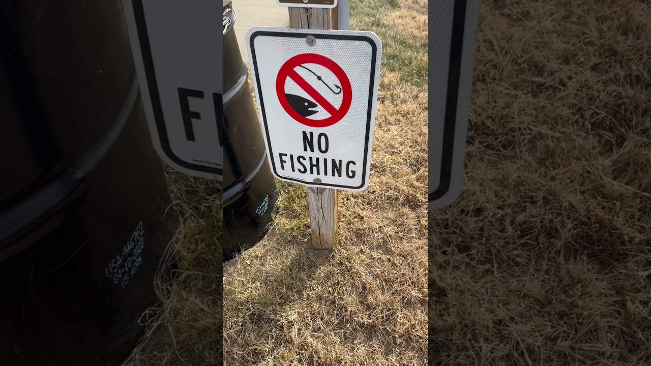 No fishing Windsor lake!!! 