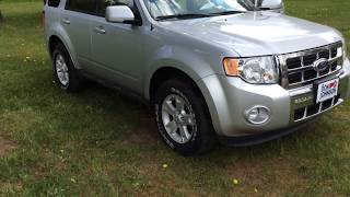 Match Highlights 2011 Ford Escape at Don Johnson's Cumberland Motors in Cumberland, Wi (C38800C)