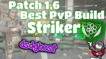 BEST PvP STRIKER BUILD FOR PATCH 1.6 - Division Build Video