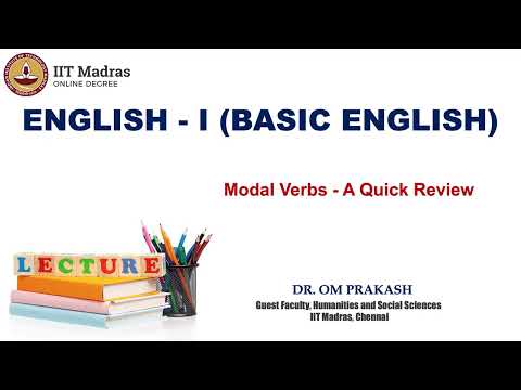 Modal Verbs - A Quick Review - Modal Verbs - A Quick Review