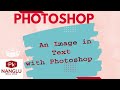 How to insert an image in text in photoshop | Photoshop 7.0 |Photoshop