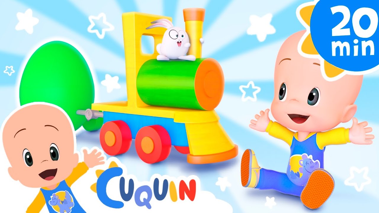 Huevos sorpresa sobre ruedas | Bebés | Cleo & Cuquín