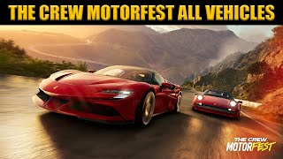The Crew Motorfest 2024: All Vehicles Revealed! 🚗✨ #Gaming #VehicleShowcase