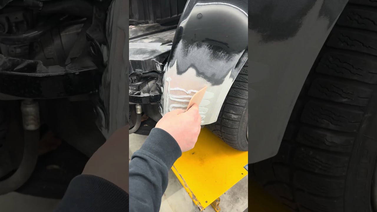 Zinnersatz auftragen