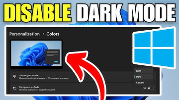 How To Turn Off & On Dark Mode in Windows 11