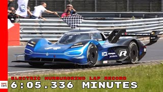 Volkswagen Id. R Sets Electric Nurburgring Lap Record