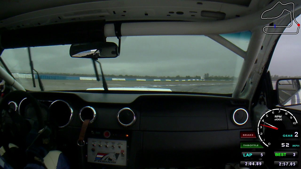 Racing in the Rain Sebring 1 2017 - YouTube