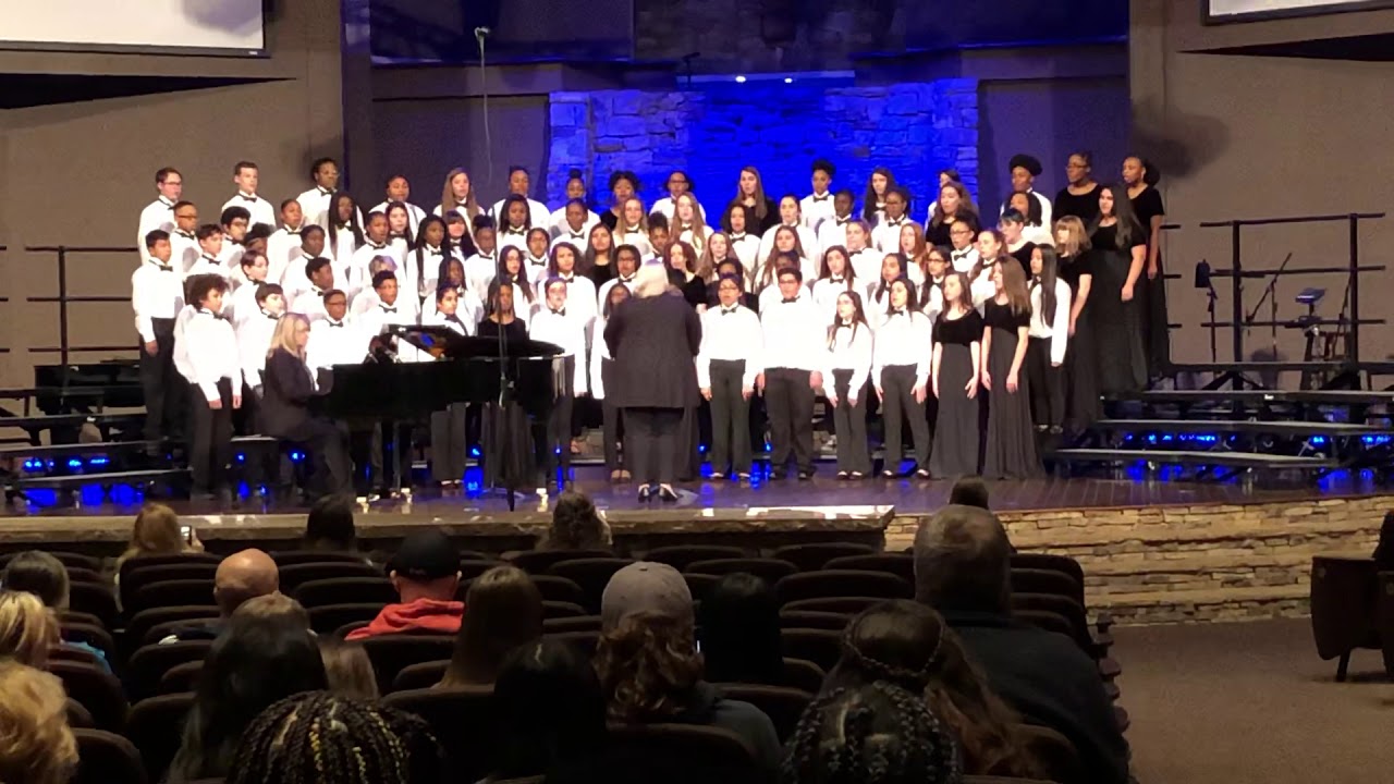 2019 Cobb County Choral LGPE Pine Mountain Middle School YouTube