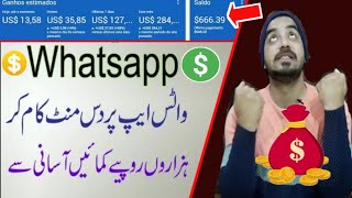 Earn Money From Whatsapp | How To Earn Money From Whatsapp 2020 | Earn Money On Whatsapp in pakistan screenshot 4