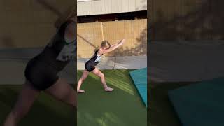 Girl's Gym 2 Floor | Kick Handstand Flatback Onto Wedge