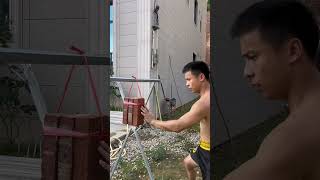 Rural Kung Fu Boy Breaks Marble With One Punch#Shorts