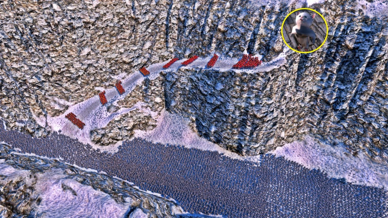 Can Spartans Rescue the Kitten on the hill from Viking Berserkers?  - Ultimate Epic Battle Simulator