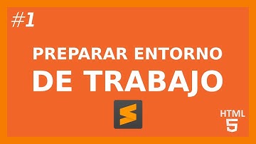 ▶️ PREPARAR ENTORNO DE TRABAJO PARA HTML ✅| CONFIGURAR SUBLIME TEXT PASO A PASO | CURSO HTML5 2021 🚀