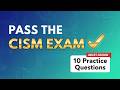 CISM Practice Exam 2026 | 10 Essential Questions & Detailed Explanations