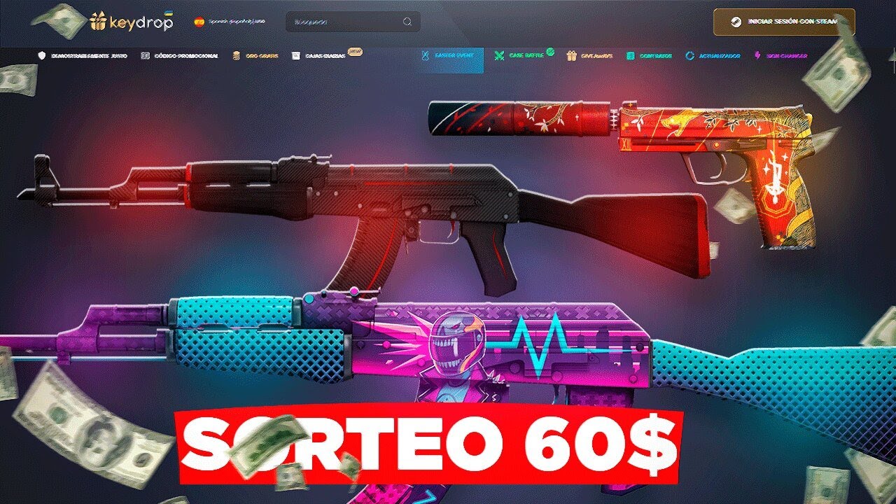 SORTEO DE $60 en KEY DROP 🎁