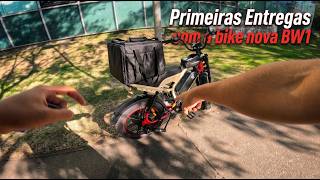 Comprei uma bike elétrica pra fazer entregas BW1 Compensa