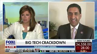Ro Khanna on Fox Business Mornings with Maria Full Clip