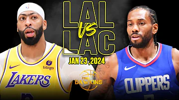 Los Angeles Lakers vs Los Angeles Clippers Full Game Highlights | January 23, 2024 | FreeDawkins