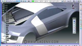 Audi R8 in Catia V5 GSD