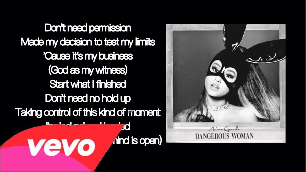 Dangerous Woman - Ariana Grande - ( Lyrics ) - YouTube