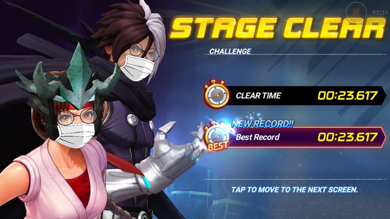 KOF allstar time attack master global SS 2/11/21 Yuri, Nameless [Mecha Goenitz] (Defense Type Only)
