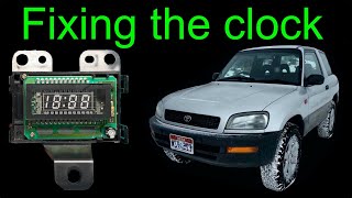 Fixing the clock in my 1997 Toyota RAV4 (episode 30)