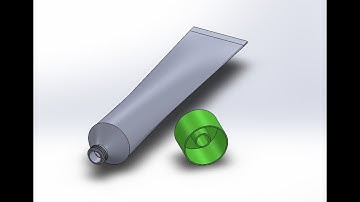 Solidworks Toothpaste tube : Polymer Engineering