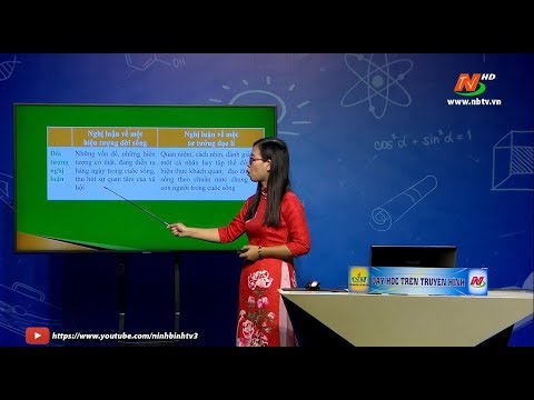 Video Môn Ngữ văn - Lớp 12: Rèn kỹ năng viết đoạn văn nghị... - YouTube