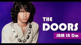 Video thumbnail of "The Doors Style Psychedelic 12 bar Blues Backing Track Jam in Dm"