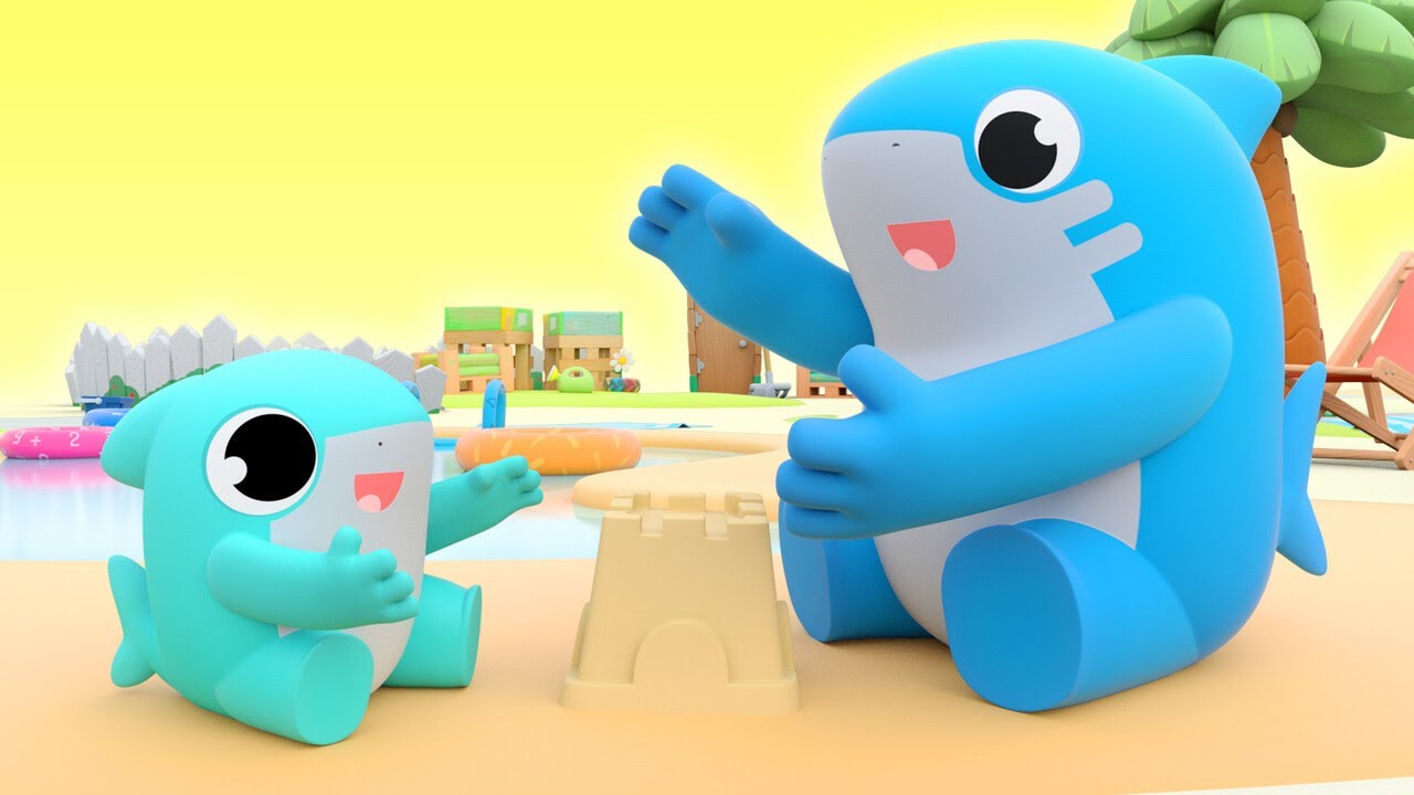 夏の特別企画 🏖️ ベビーシャーク | 幼児向けの歌と子供の歌 | シャークアカデミー