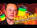 The Tesla battery that LASTS 100 YEARS