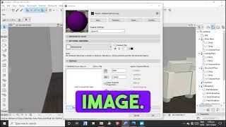 How to Adjust Surface Materials and Create Custom Surface  Textures in ArchiCad.