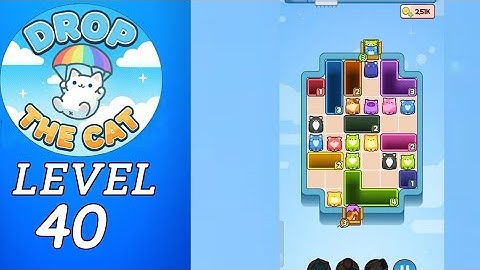Drop The Cat Level 40 Walkthrough