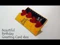 Beautiful Birthday Greeting Card Idea | Handmade Birthday card  | complete tutorial