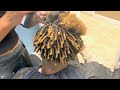 PERFECT COMB COILS/FINGER COILS ON MENS NATURAL HAIR | EXTREME DEFINITION 😍